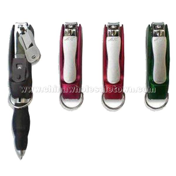 Ballpoint Pens with Nail Clipper