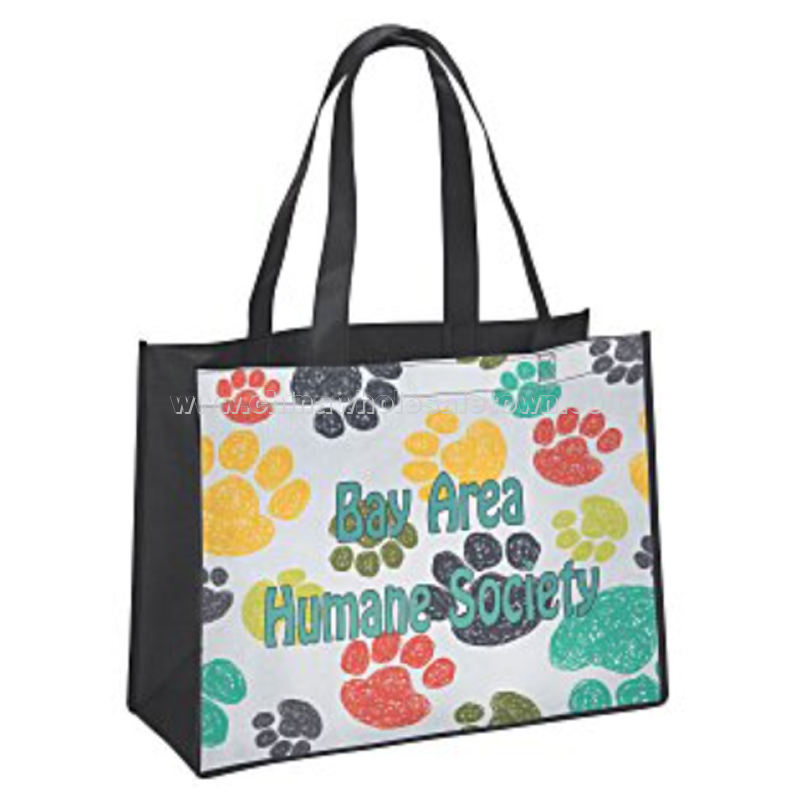 Full Color Shopping Tote - 12" x 16"