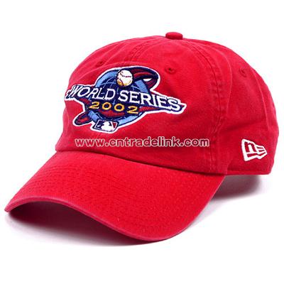 2002 World Series Logo Adjustable Cap