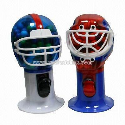 Sports Helmet Candy Dispensers
