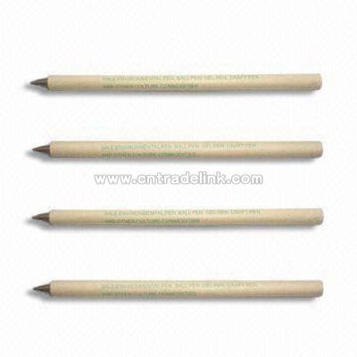 Environmental Friendly Recycled Paper Pen
