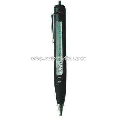 Thermometer roller ball pen.