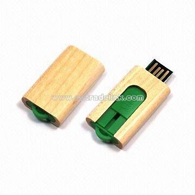 Wooden Mini USB Flash Disk