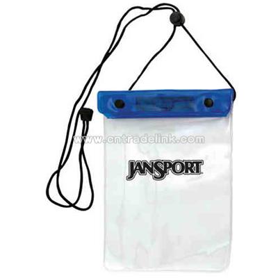 Waterproof pouch for valuables
