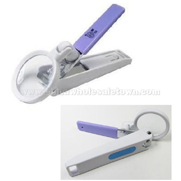 Large New Nail Clipper with Magnifier in 9.2cm